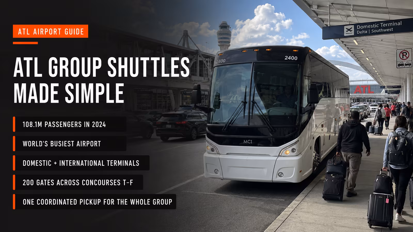 Rent a Bus to San José Mineta International Airport (SJC)