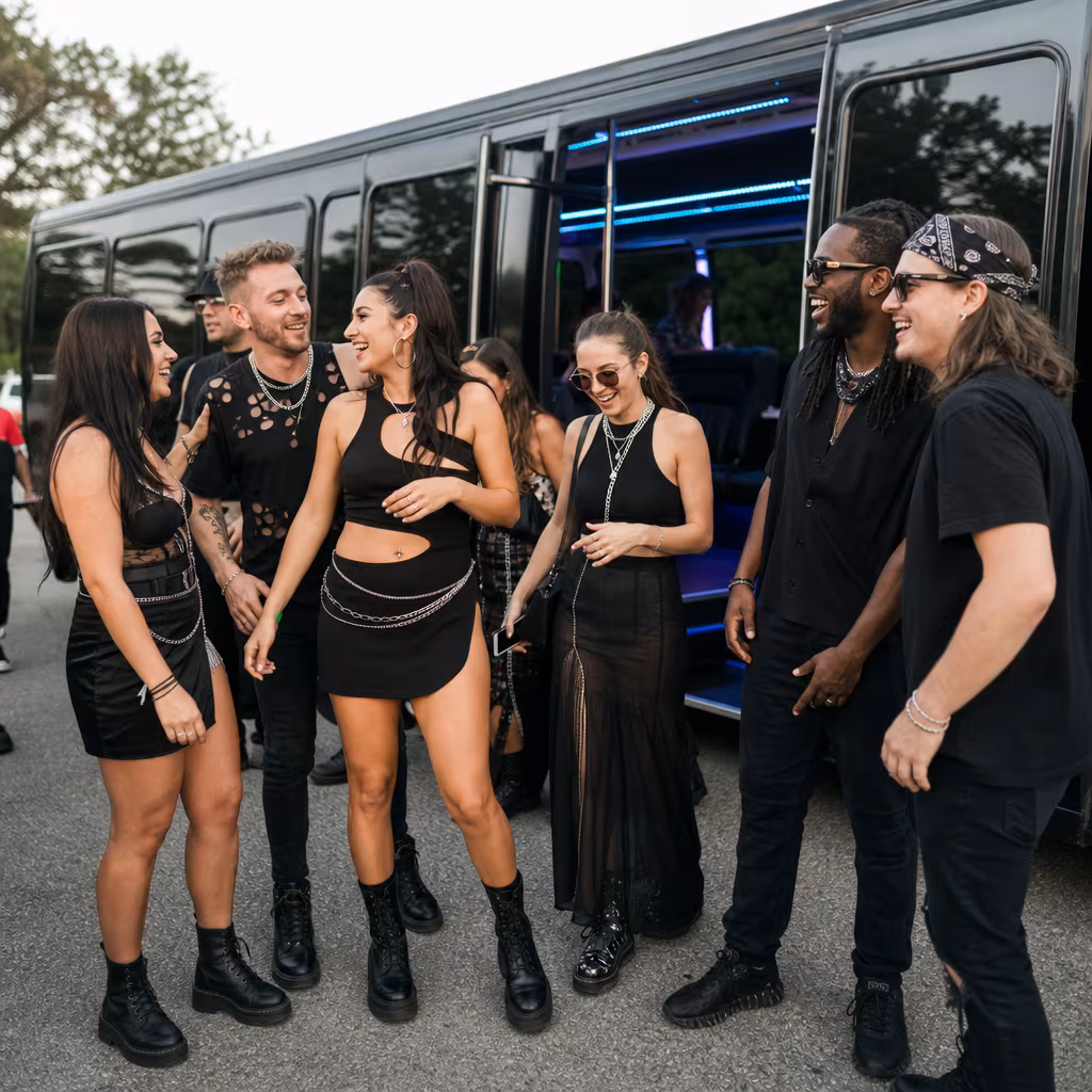 San Jose Concert Transportation fleet vehicle
