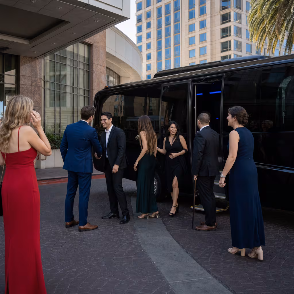 Private event transportation