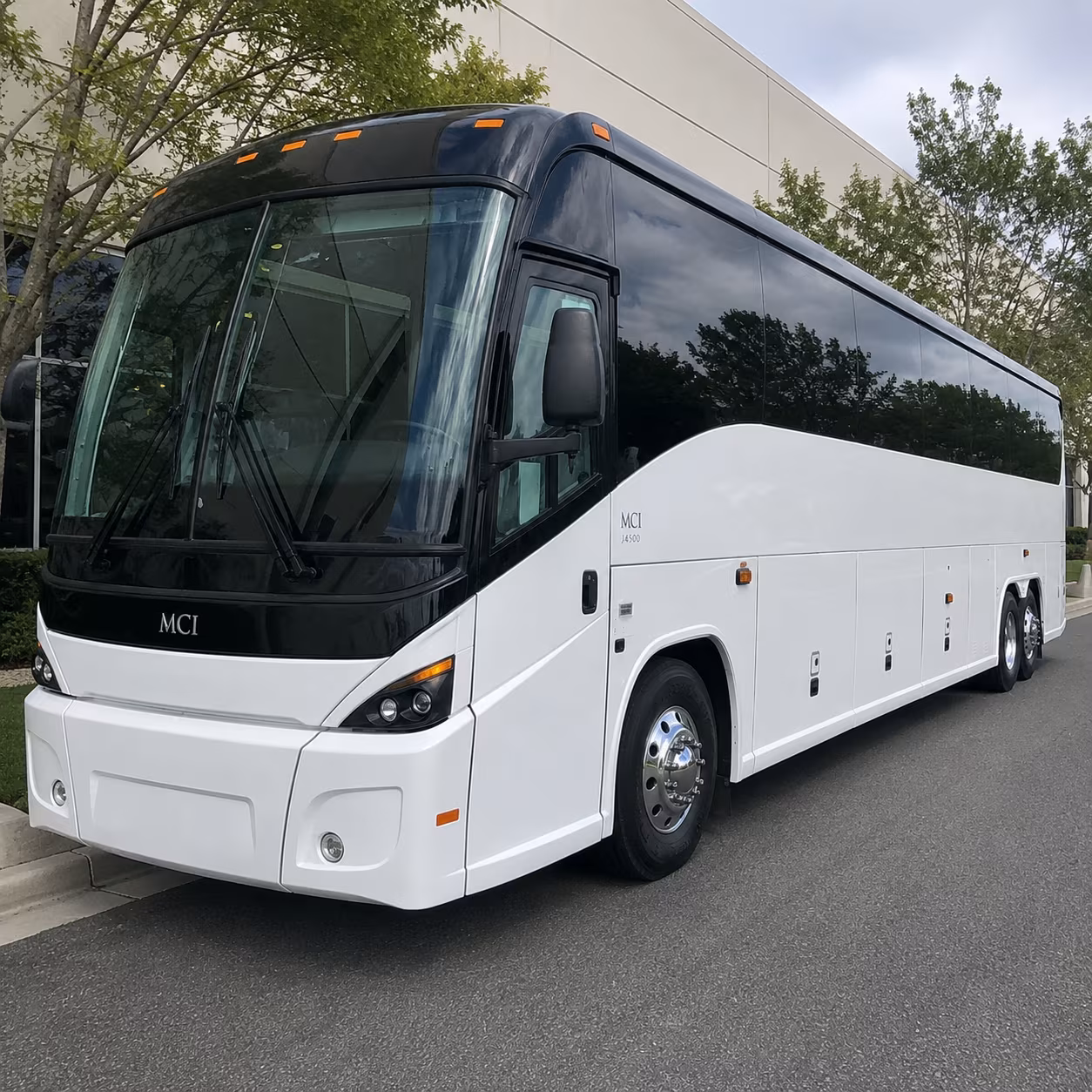 San Jose Airport Shuttle & Transportation party bus exterior