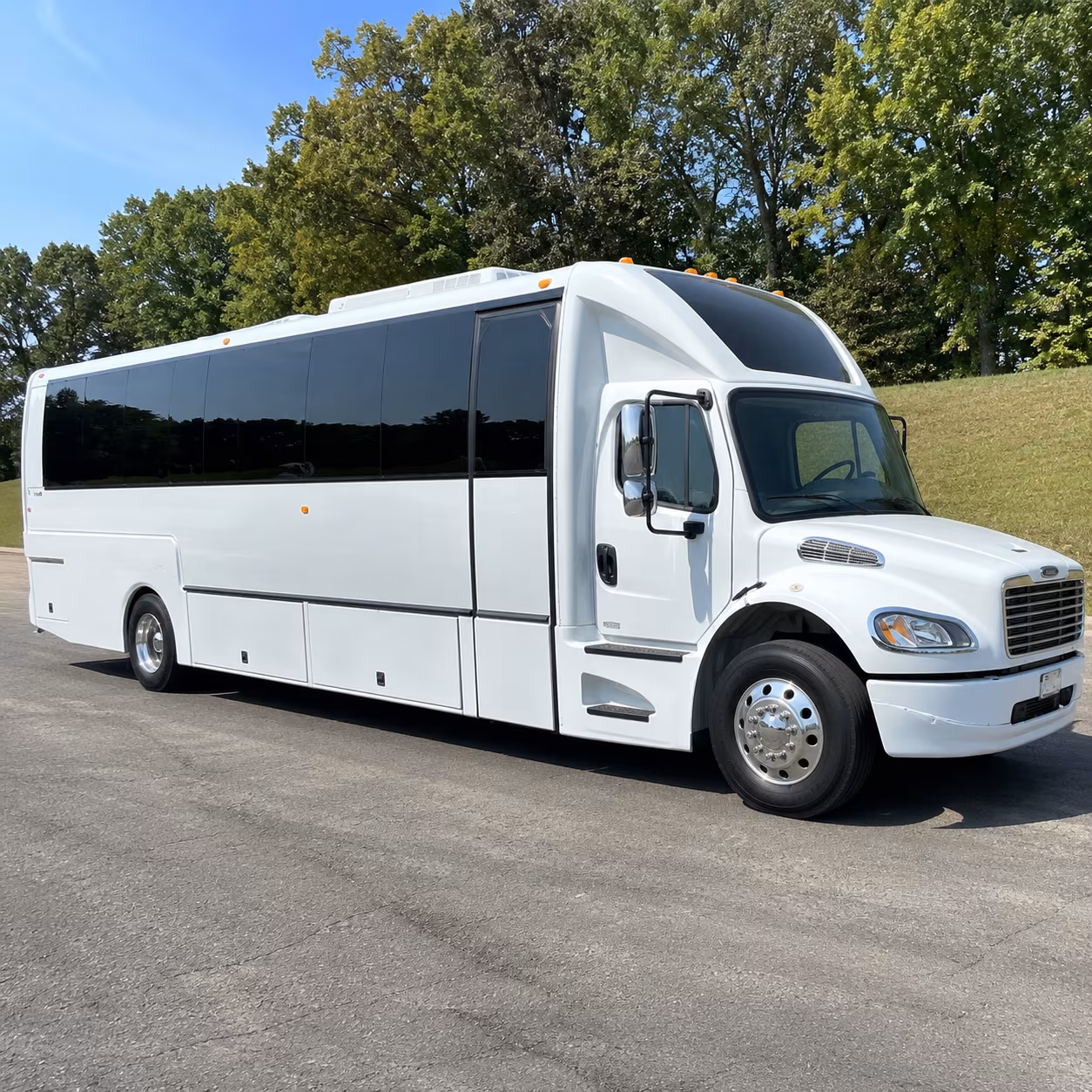 San Jose Concert & Music Festival Transportation party bus exterior