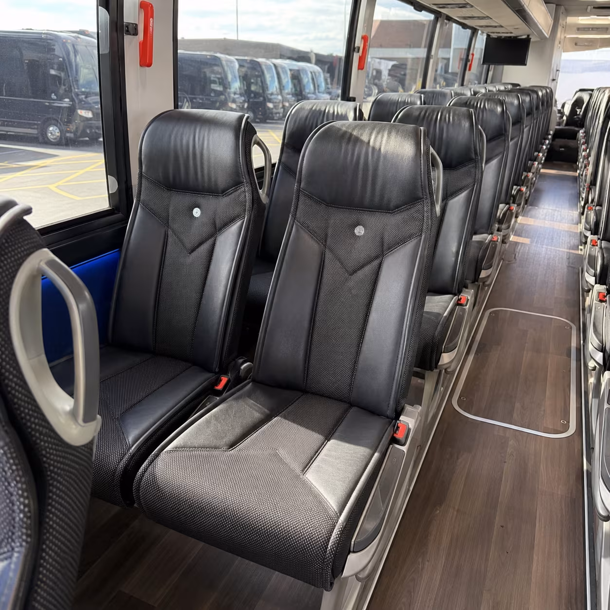 San Jose Corporate Transportation party bus exterior