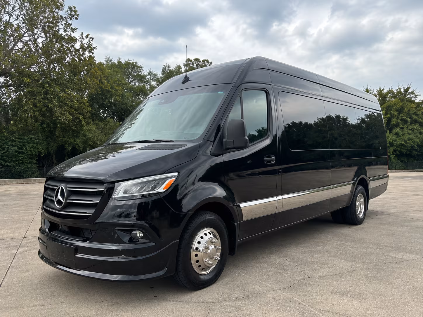 San Jose Corporate Transportation party bus exterior