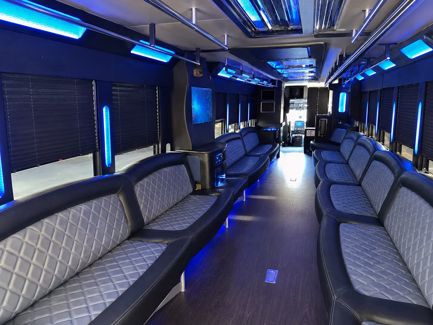 San Jose Prom & Homecoming Transportation party bus exterior