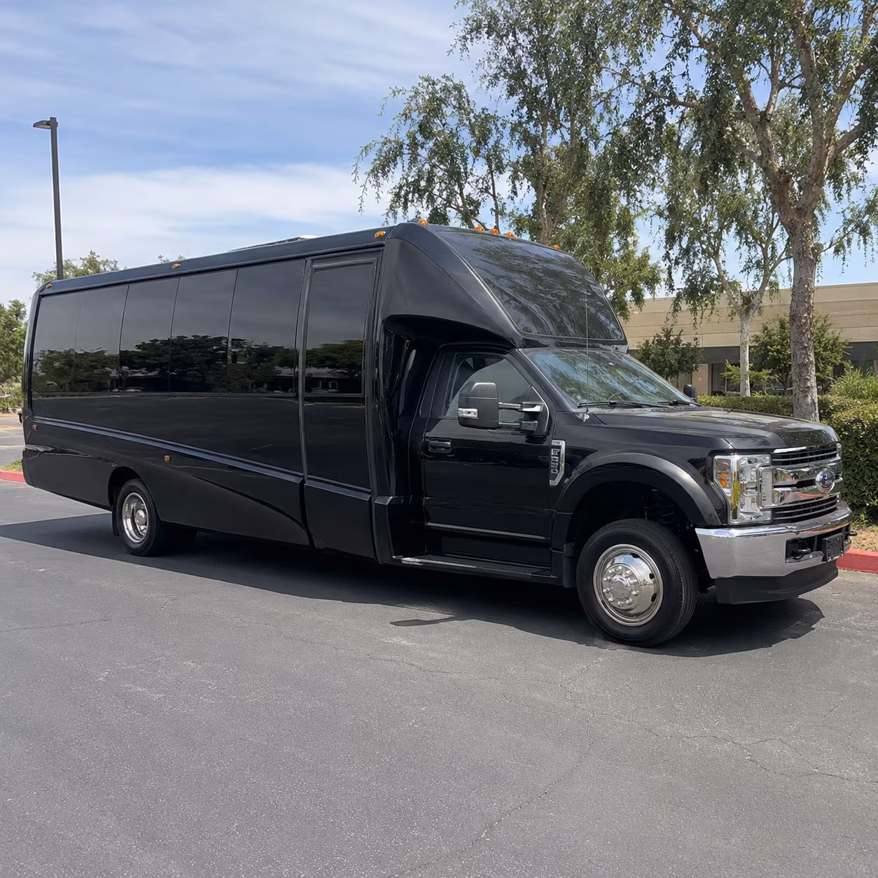 San Jose Prom & Homecoming Transportation party bus exterior