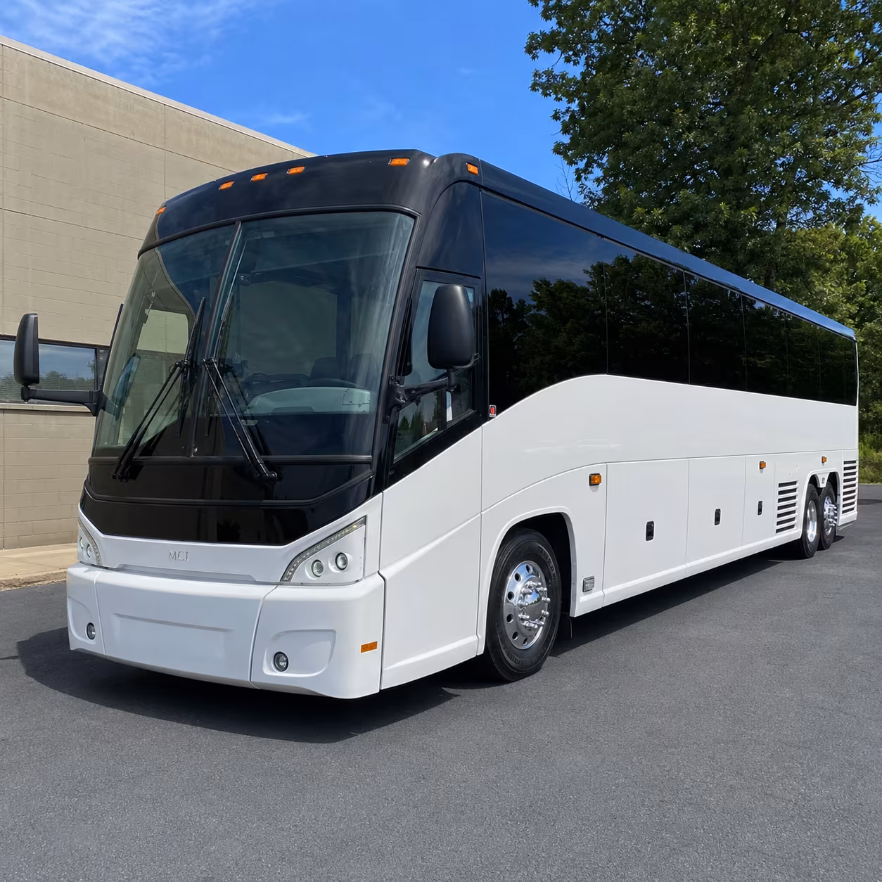 San Jose School Event Transportation party bus exterior
