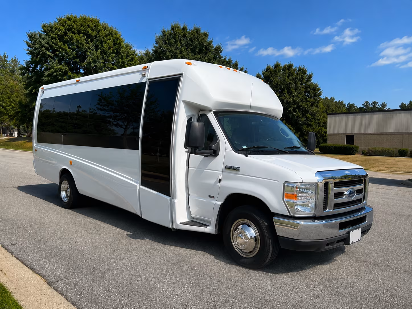 San Jose School Event Transportation party bus exterior