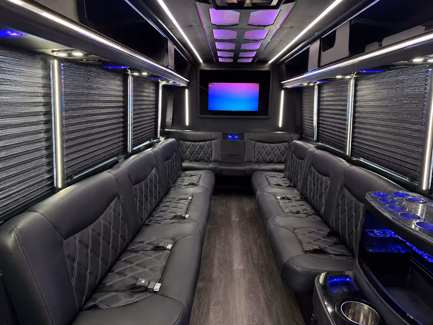 San Jose Winery Tour & Pub Crawl Transportation party bus exterior