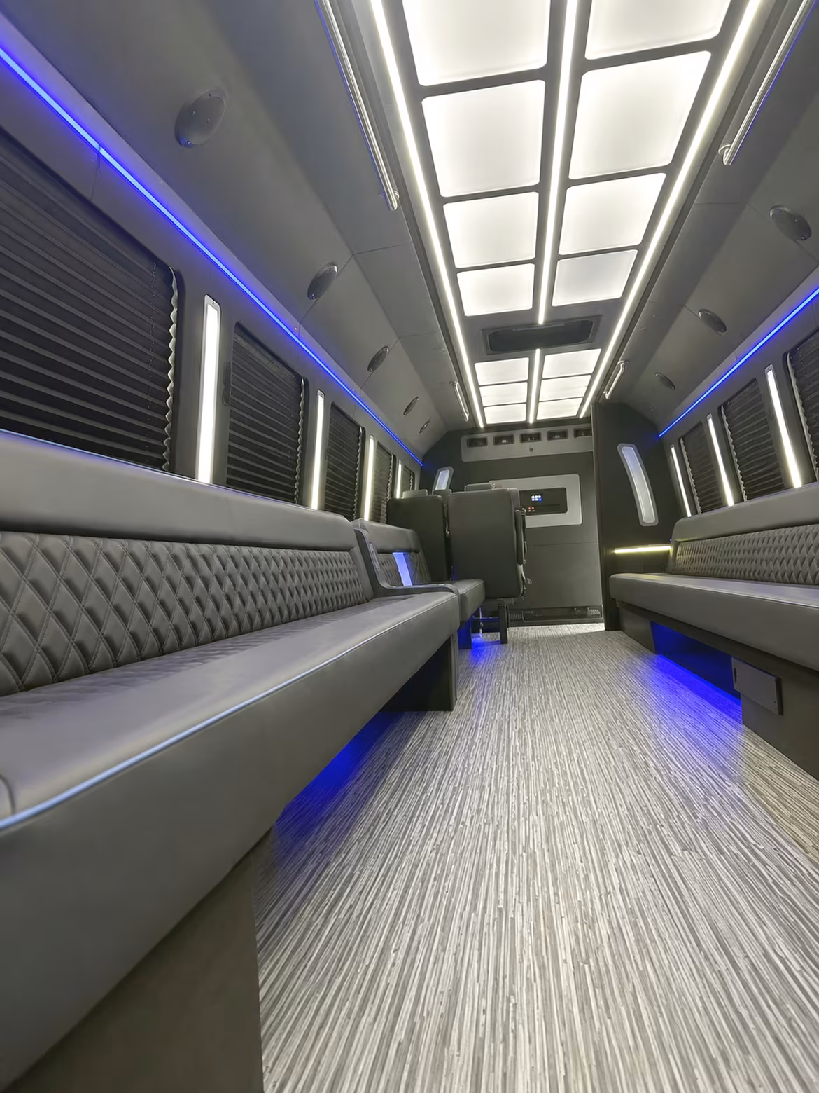 San Jose Winery Tour & Pub Crawl Transportation party bus interior
