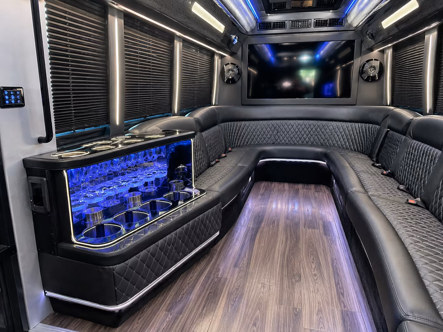 San Jose Winery Tour & Pub Crawl Transportation party bus exterior